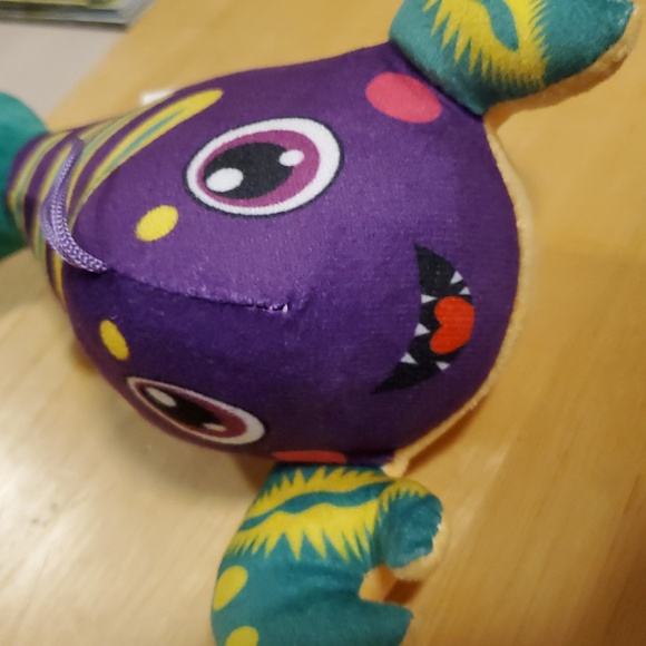 Toomey's Mardi Gras Purple and Green Plush Lobster Stuffed Animal - Picture 6 of 6